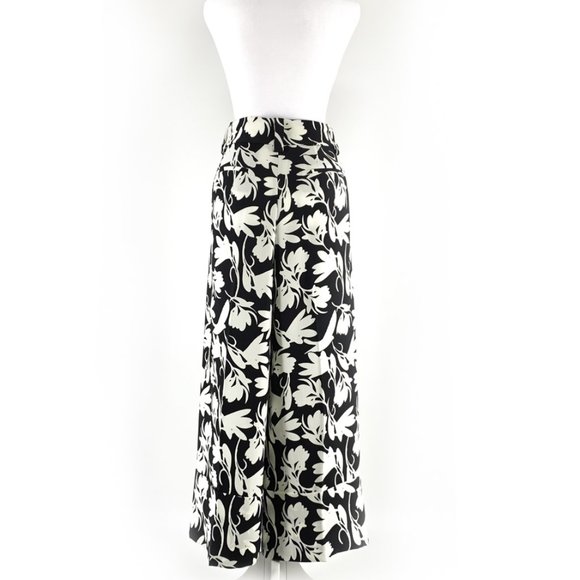 Cropped wide-leg J.Crew pant in shadow 365 crepe - Picture 1 of 3